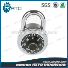 Keyless 1-3/8 Inch Wide Assorted Colors Combination Dial Padlock with Aluminum Alloy Cover